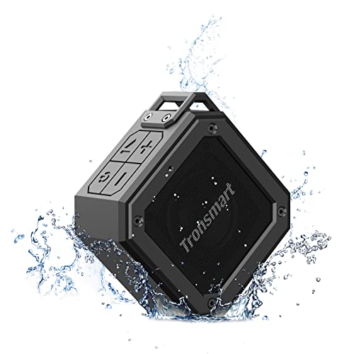 Tronsmart Groove Altavoz Bluetooth Portátiles, con 24 Horas de Reproducción, Impermeable IPX7, Extra Bass, Construido en Micrófono con Bluetooth 5.0, para Smartphone, Fiesta, Viajes, Playa, Negro